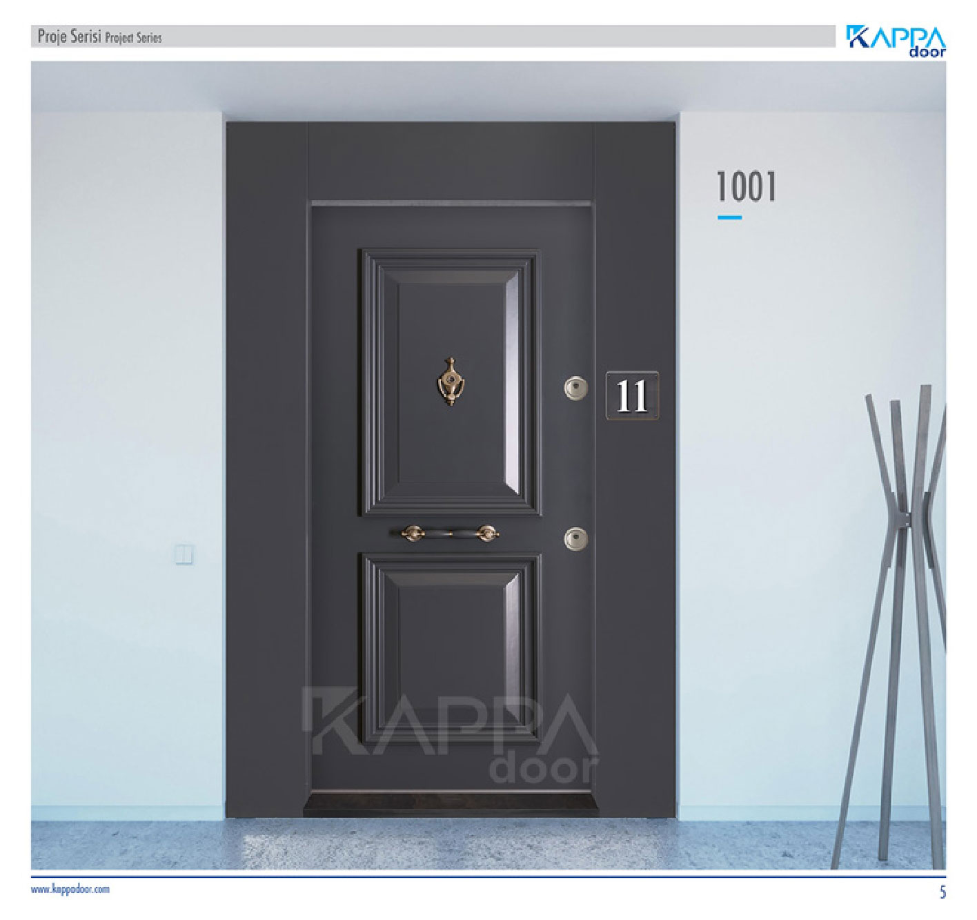 Çelik Kapı Proje Serisi 1001