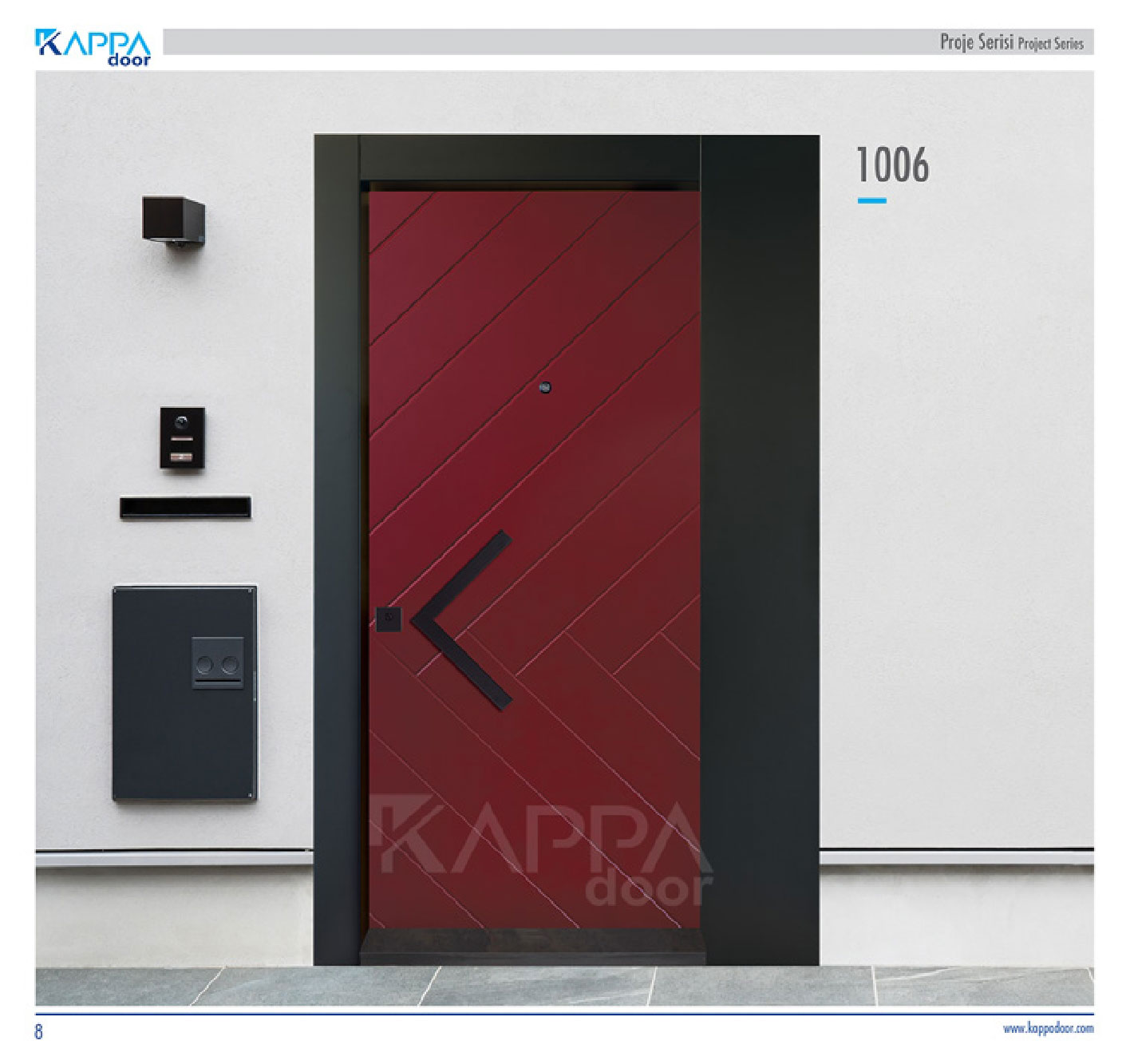 Çelik Kapı Proje Serisi 1006